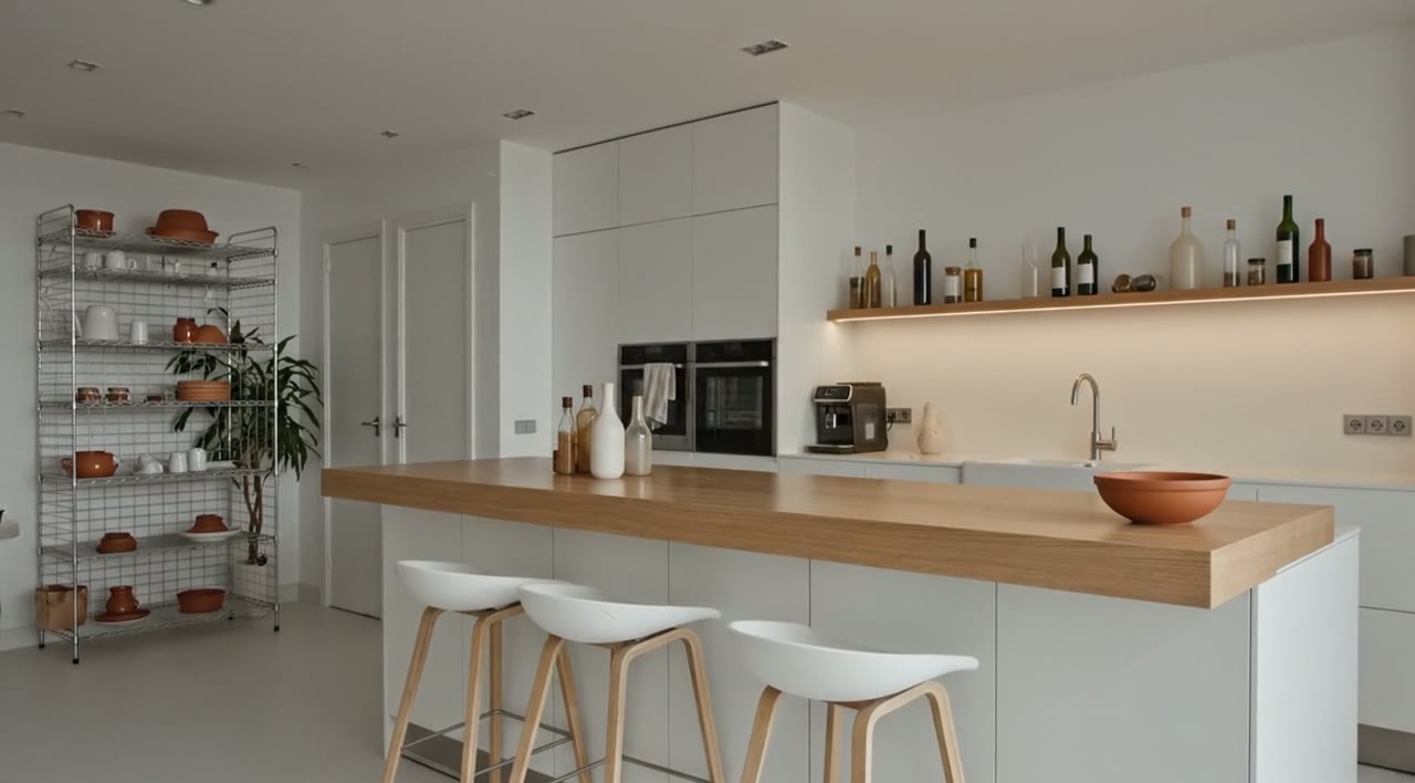 Bright, organized modern kitchen in the GTA