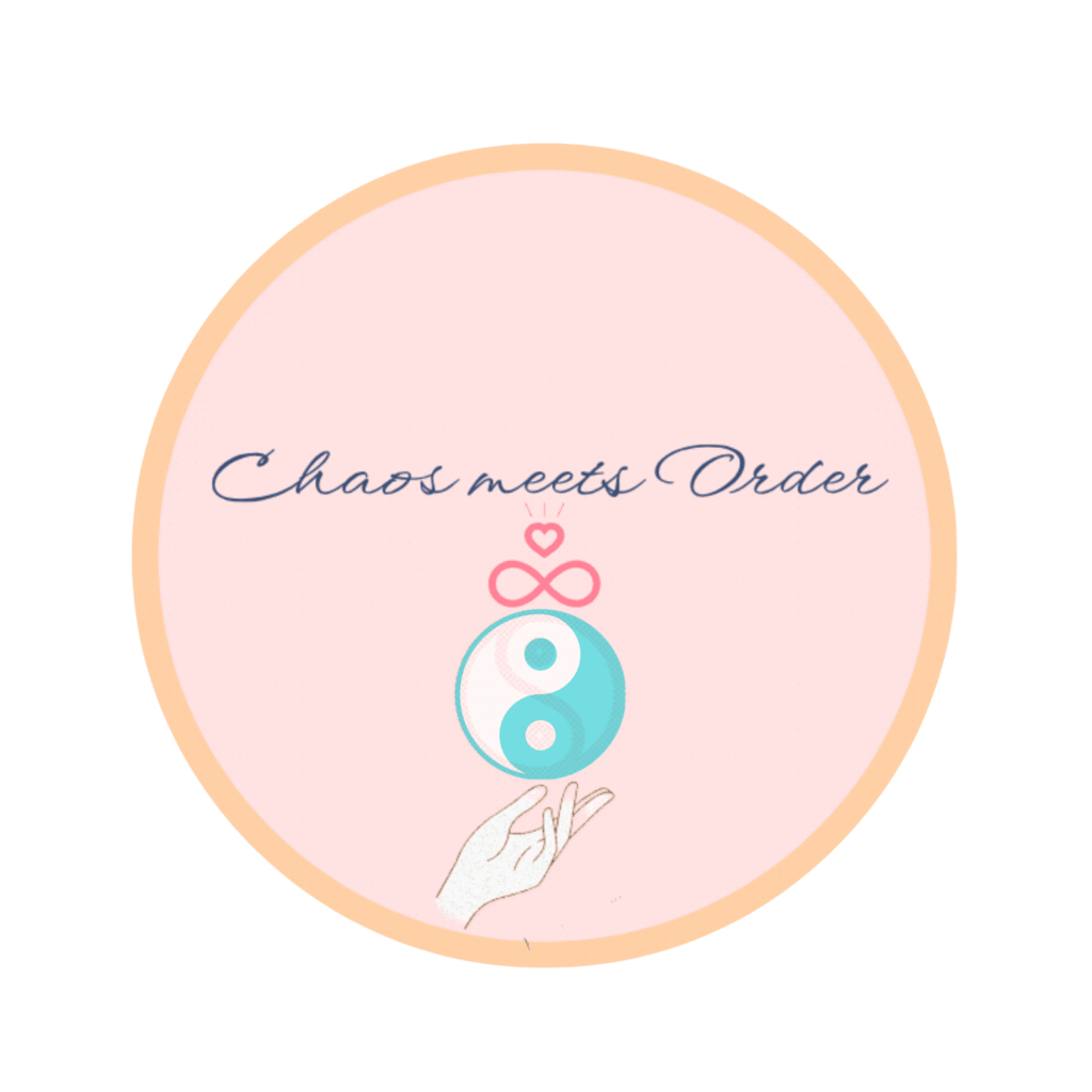 Chaos Meets Order home organizing logo