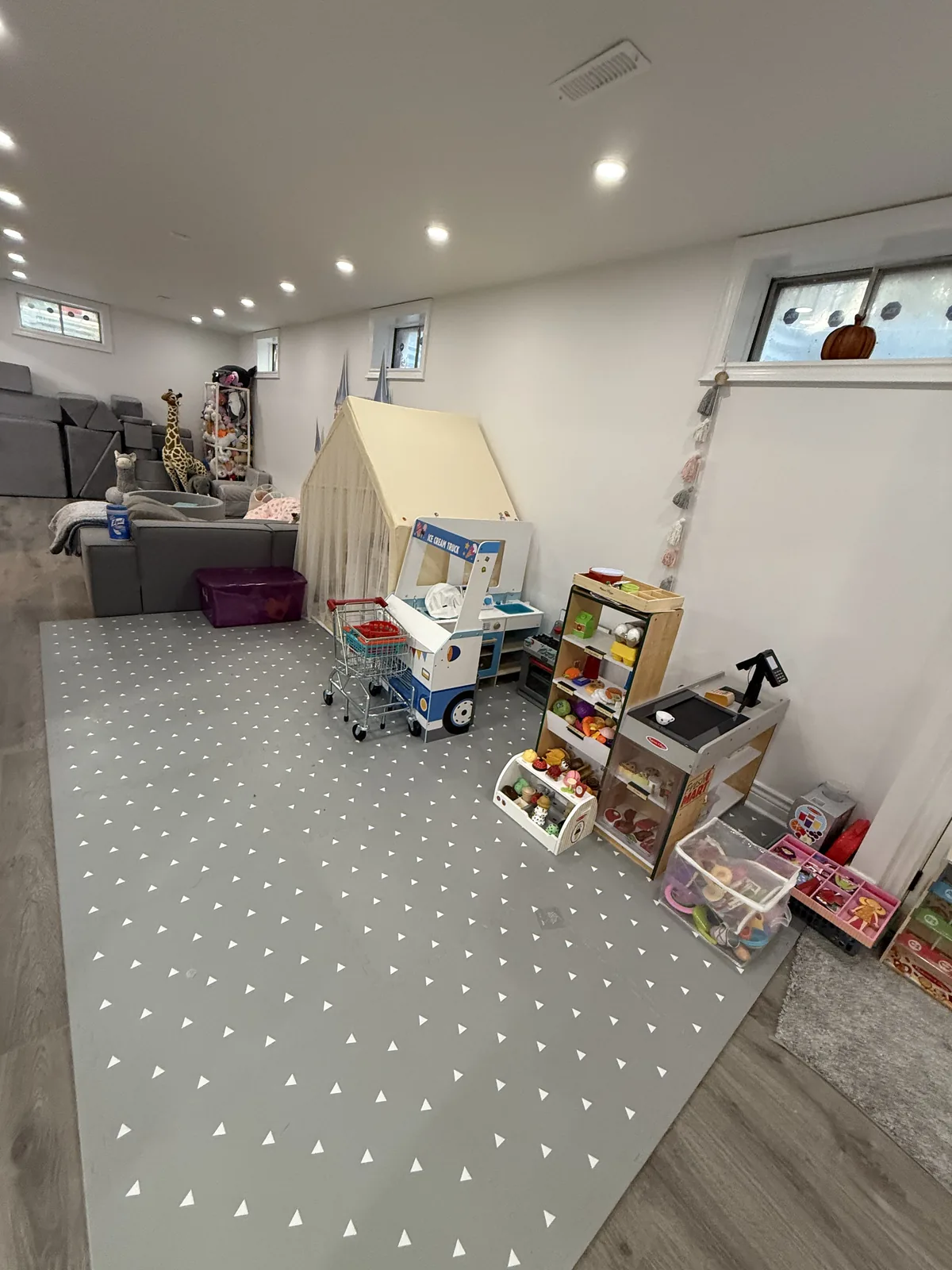 Basement after professional home organizing in the GTA - Chaos Meets Order
