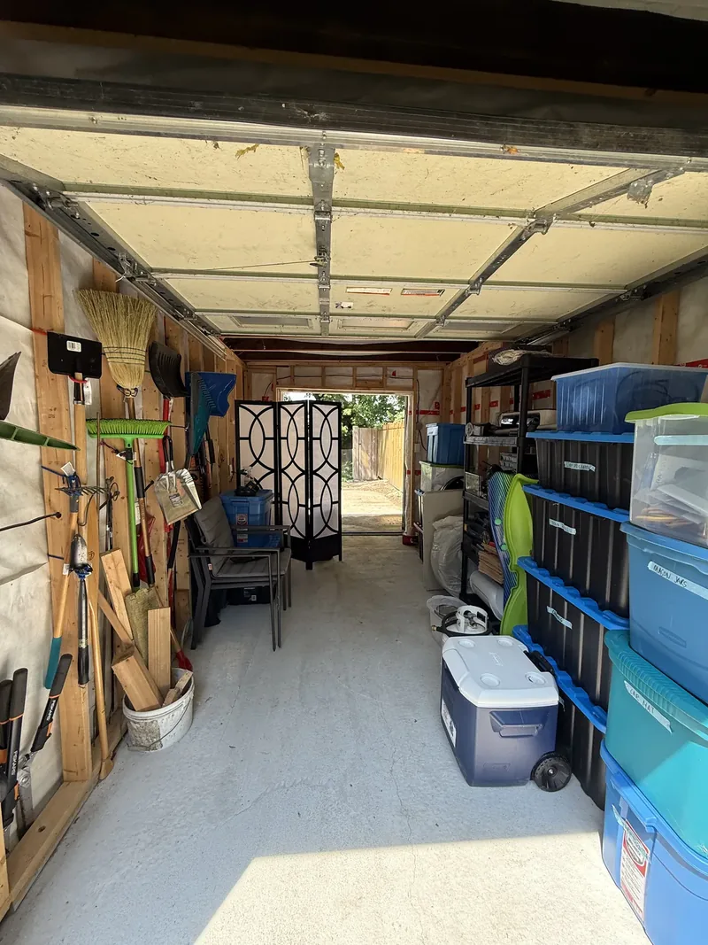 Garage after professional home organizing in the GTA - Chaos Meets Order