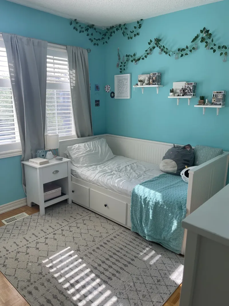 Teen bedroom after professional home organizing in the GTA - Chaos Meets Order