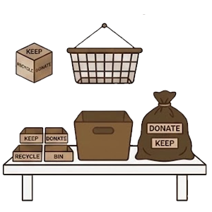 Decluttering